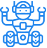 Robot icon for executive assistant